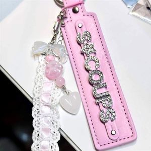Customized PU <b>Leather</b> <b>Keychains</b> with Idol Names, Letter Design, Fashionable Accessories - Product Image 2