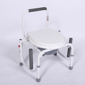 Adjustable <b>Commode</b> <b>Chair</b> With Non Slip Design For Elderly Pregnant Women And Disabled Hospital Use - Product Image 3