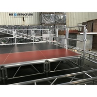 Plate-forme de scène DJ portable 4x4ft pas cher