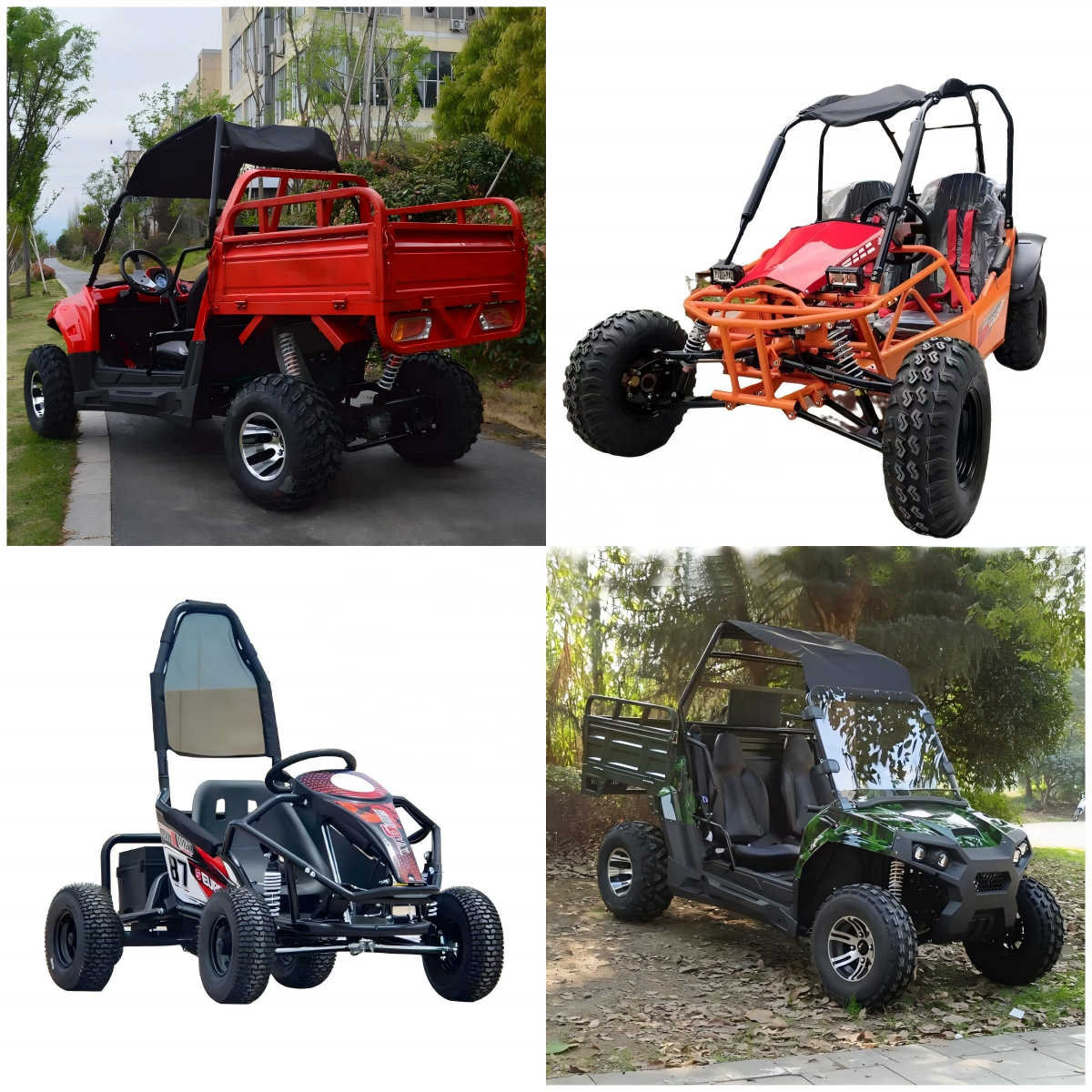 Go Kart Quad Usati Stradali A Motore Baule Posteriore Outdoorsmen