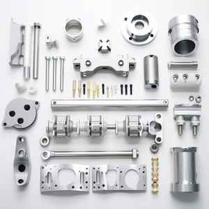 6061เครื่อง CNC งานกัดสเตนเลสอลูมิเนียมบริการชิ้นส่วนพลาสติก CNC แบบกำหนดเอง - Product Image 1