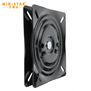 ZD-L015 vendita calda della fabbrica popolare mobili in metallo 180 gradi Auto ritorno giradischi ferro piatto girevole quadrato pigro jk - Product Image 3