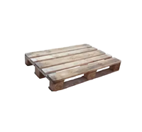 Palette industrielle en bois dur Euro à entrée 4 voies, simple face, haute qualité, capacité de charge 1500 kg, mini auto-chargeante pour le transport de marchandises