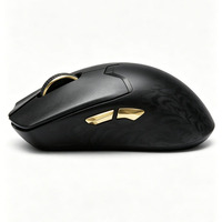Mouse Ligero para Juegos de Fibra de Carbono 3K - Mouse con Carcasa de Fibra de Carbono para Deportes Electrónicos y Oficina