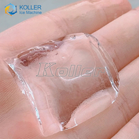Machine à glaçons en forme de lune/croissant, grande, transparente et réglable, pour usage domestique, au meilleur prix, en vente
