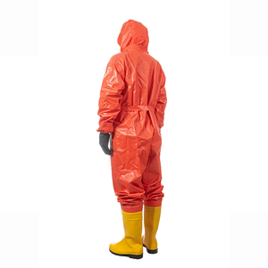 <span class=keywords><strong>Traje</strong></span> químico de Pvc ligero a buen <span class=keywords><strong>precio</strong></span> para extinción de incendios <span class=keywords><strong>Traje</strong></span> de seguridad química Ropa de cuerpo completo de seguridad - Product Image 4