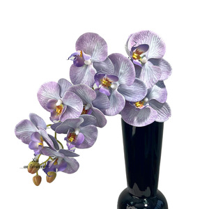 Flor Artificial <span class=keywords><strong>de</strong></span> Alta Calidad, 3D, 9 Cabezas, Phalaenopsis, para Decoración del Hogar, Accesorios <span class=keywords><strong>de</strong></span> Fotografía <span class=keywords><strong>de</strong></span> Bodas - Product Image 5