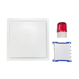 Bán lẻ chống trộm Đếm Đầu UHF 860-960 MHz <span class=keywords><strong>EAS</strong></span> hệ thống ABS trắng vuông 1 máy chủ 4 Ăng-ten 5-10m phạm vi phát hiện Hệ thống RFID - Product Image 5