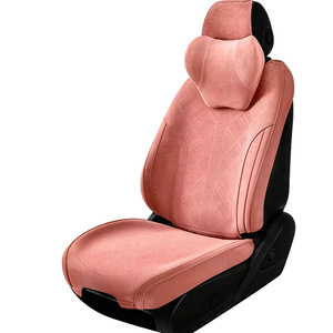 Nouvelle Housse de Siège Auto <span class=keywords><strong>OLIVER</strong></span> Respirante Cinq Places avec Coques de Sarrasin, Universelle Quatre Saisons, Entièrement Enveloppante et Ultra-Mince - Product Image 1