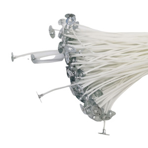 Noyau de mèches de bougies en coton, 8-20cm, <span class=keywords><strong>pour</strong></span> lampes <span class=keywords><strong>à</strong></span> huile, fournitures de fabrication de bougies faites <span class=keywords><strong>à</strong></span> la main, vente en gros, pièces - Product Image 1