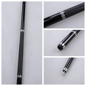 Taco <span class=keywords><strong>de</strong></span> Billar Profesional <span class=keywords><strong>de</strong></span> Fibra <span class=keywords><strong>de</strong></span> Carbono <span class=keywords><strong>de</strong></span> 2 Piezas, Baja Deflexión, Punta <span class=keywords><strong>de</strong></span> 12.5mm, Junta <span class=keywords><strong>de</strong></span> Liberación Rápida, 58 Pulgadas, para Bola 8 y Bola 9 - Product Image 4