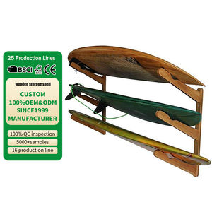 Soporte de madera para tabla de surf para estantes <span class=keywords><strong>flotantes</strong></span> montados en la pared para monopatines estante de exhibición monopatín estante de pared de madera - Product Image 1