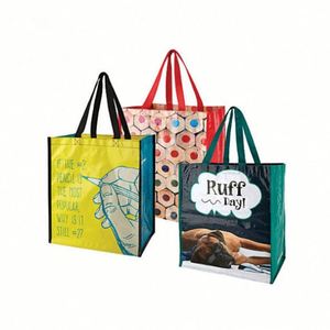 Fashion Design Recyclable Bag Shopping Bag With Lamination Non Woven Shopping Bag - Product Image 5