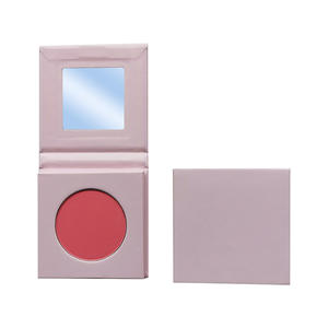 Venta al por mayor OEM maquillaje Rosa impermeable rubor paleta con espejo DIY <span class=keywords><strong>tinte</strong></span> CREMA CONTORNO rubor - Product Image 1
