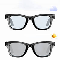 Lunettes Audio Sans Fil Intelligentes IA, Lunettes de Soleil Vidéo avec Caméra 20MP, Traduction et Appel, Lunettes Intelligentes W660