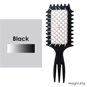 <span class=keywords><strong>Brosse</strong></span> démêlante pour femmes <span class=keywords><strong>cheveux</strong></span> <span class=keywords><strong>bouclés</strong></span> avec logo personnalisé peignes à coussin d'air pour extension de <span class=keywords><strong>cheveux</strong></span> <span class=keywords><strong>brosse</strong></span> définissant les boucles - Product Image 3