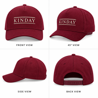 Casquettes de baseball classiques unisexes en coton structuré, ajustables, respirantes, certifiées CE, certifiées RoHS, personnalisées, à 5 panneaux