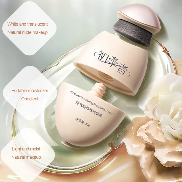 Cosmetics Concealer Face Makeup Liquid Private Label Foundation Manufacturers Custom OEM Long Lasting Waterproof Natural Cream