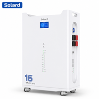 Batería de Almacenamiento Inteligente LiFePO4 para Exteriores, Sin Conexión a la Red, 16KWh 51.2V 314Ah, 8000 Ciclos, Libre de Mantenimiento