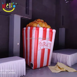 Werbe werbung Aufblasbare Form Ballon Modell Aufblasbares Popcorn