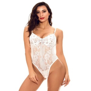 Nuevo conjunto de dos piezas de lencería negra de estilo europeo y americano, de imitación de seda, moderno y cómodo, con ribete de encaje. - Product Image 4
