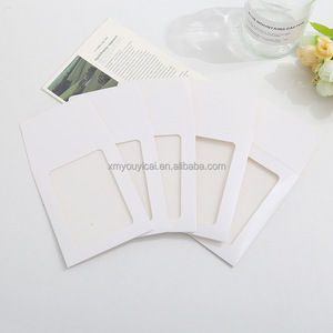 Enveloppes en velours colorées personnalisées avec fenêtre, 300g, 8.5x11+5, membrane silencieuse, logo imprimé offset, pochettes pour cartes postales, inserts photo - Product Image 3