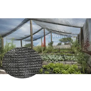 Сельскохозяйственная УФ-защита, черная затеняющая сетка, садовая сельскохозяйственная теплица HDPE, Солнцезащитная сетка