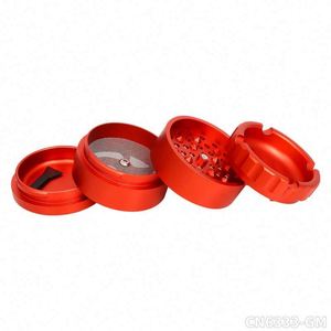 New Design Aluminium <b>Grinder</b> Metal Ashtray 2 In1 <b>Herb</b> <b>Grinder</b> Smoking Tools Storage - Product Image 2