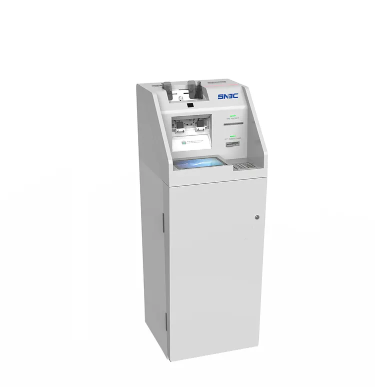 Les Machines de retrait et de dépôt en espèces SNBC CDM acceptent le dépôt d'argent de facture de gestion cdm