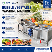 Automatische industriële bubbelwasmachine van roestvrij staal voor het wassen van aardappelen, wortelen, uien en voedselverwerking
