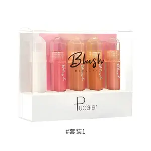 Source factory color direct sales Liquid Blush Brightening Complexion Natural Nude Makeup Blush pixi blush stick