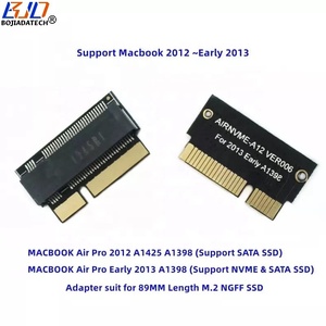 Carte adaptateur SSD SATA M.2 B-Key 7+17 broches pour <span class=keywords><strong>MacBook</strong></span> Pro <span class=keywords><strong>2012</strong></span> et début 2013 A1425 A1398 ME662 ME664 ME665 MC975 MC976 MD212 MD213 - Product Image 2