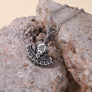 <span class=keywords><strong>Nordique</strong></span> Viking collier navire ancre pendentif en acier inoxydable bijoux Thor marteau Mjolnir <span class=keywords><strong>nordique</strong></span> <span class=keywords><strong>mythologie</strong></span> cadeau pour hommes - Product Image 2