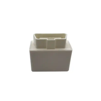 Weißer 33 MM OBD-Stecker mit Rückabdeckung OBD2-Gehäuse OBDII-Gehäuse von SETOCONT