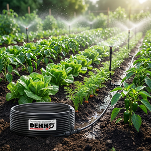 Tubería de Riego Agrícola DEKKO 16x1.2 HDPE Flexible y Suave de Color Negro para Uso Agrícola, Servicio de Moldeo Estándar Internacional - Product Image 4