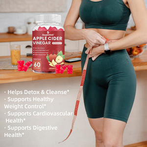 Aeglewell acv תפוחים חומץ gummies תמיכה טבעית לירידה במשקל מתקדם, ניקוי, עיכול ועוד בריאות מעיים - Product Image 4