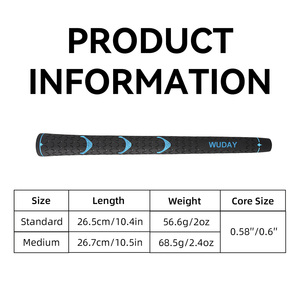 Empuñaduras de Goma Antideslizantes para Palos de <span class=keywords><strong>Golf</strong></span>, Súper Cómodas, Tamaño Estándar Clásico, para Hierros y Maderas - Product Image 4