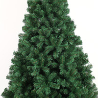 Sapin de Noël artificiel HLC entièrement en PVC, 30/40/50/60 cm, branches pré-attachées, avec support trépied en fer renforcé pour la maison