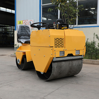 Rouleau compresseur diesel 3 tonnes certifié CE, haute capacité de compactage, type de produit : rouleau compresseur routier, rouleau compresseur manuel