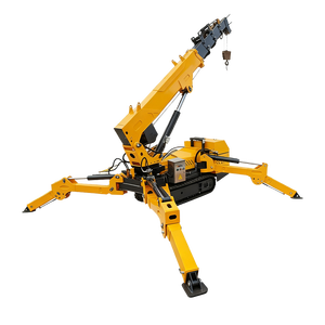 HUADA CE portabel Mini bensin/Diesel Spider Crawler Crane teknik peralatan pengangkat desain dilipat Custom-made - Product Image 5