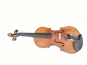 Violino para Iniciantes MiaoSenGuang Modelo VL3 Acabamento Fosco Preço de Atacado Tampo/Lados em Abeto Sólido Fundo em Madeira Escala em Ébano - Product Image 3