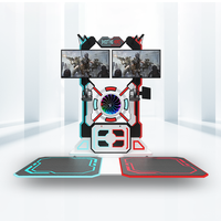 Console de jeu de tir VR 2 joueurs OCULEAP de haute qualité et best-seller, simulateur de réalité virtuelle de divertissement à domicile