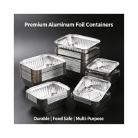 Conteneurs en aluminium résistants aux hautes températures, pour la cuisson commerciale de nouilles
