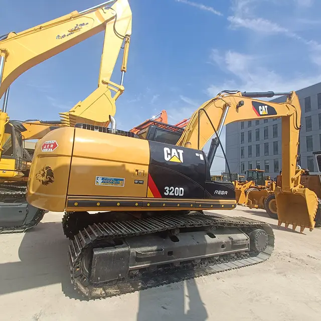 top factory Original Japan made Cheap CAT 320D Used Excavator machine good quality for hot sale in shanghai