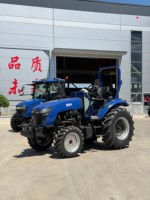 Offre Spéciale – Mini Tracteur Agricole Diesel 4x4 / 4x2 de 25HP à 80HP pour l'Agriculture, la Ferme et le Jardin