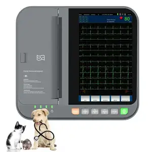 DAWEI Animal Heart Monitoring System Pet ECG Máquina Equipamento veterinário para cão