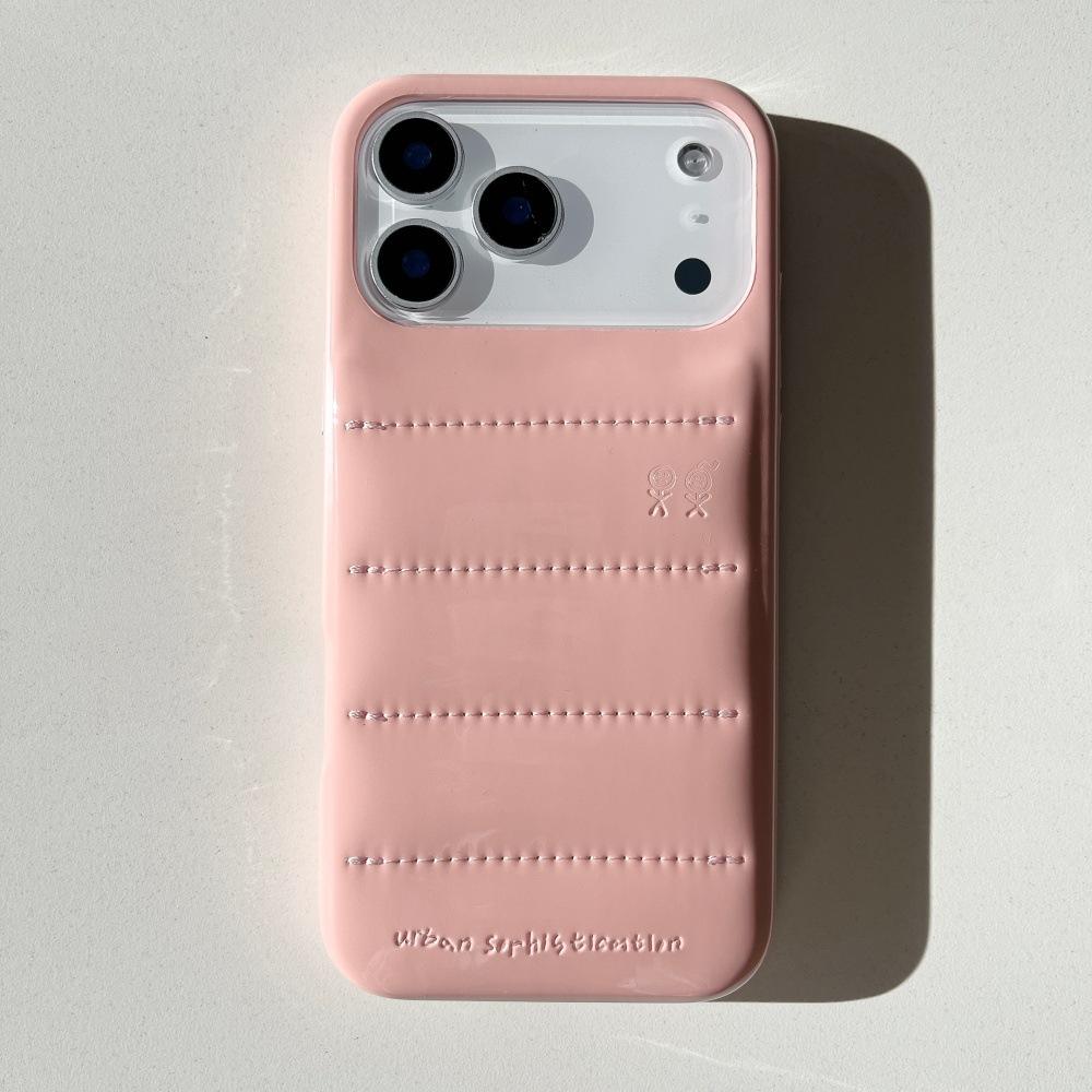 Chaqueta de plumas rosa, estilo europeo y americano de última moda.