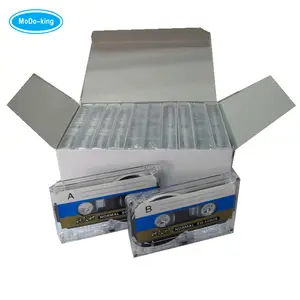 Trống Trong Suốt Băng Cassette Trong Nhiều Màu Trống Băng Cassette Nhà Máy Bán Buôn