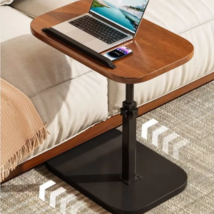 طاولة صغيرة من خشب إم دي إف صديقة للبيئة حديثة مع سطح من كلوريد البولي فينيل لنمط القهوة والمطاعم وغرفة النوم واستخدام غرفة المعيشة - Product Image 5