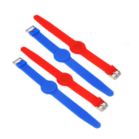 Pulsera Deportiva Ajustable de Silicona con RFID de 13.56Mhz y 125KHz, Resistente al Agua, para Control de Acceso en Eventos, Festivales y Negocios, con NFC